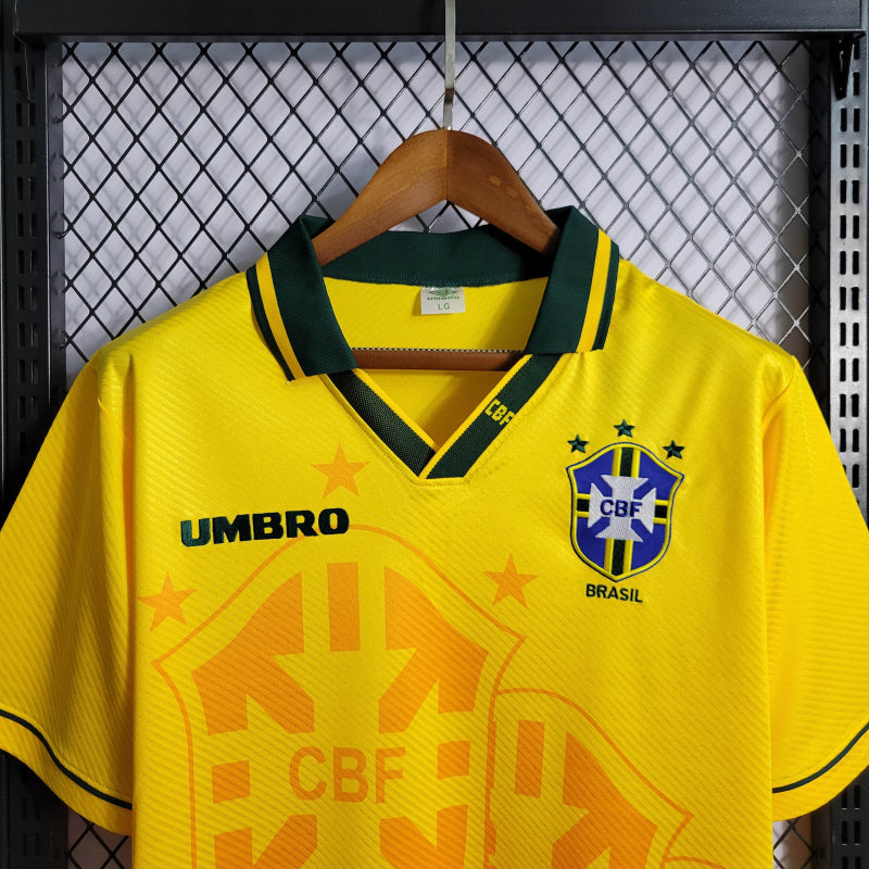1993-1994 Retro Brasile Locale