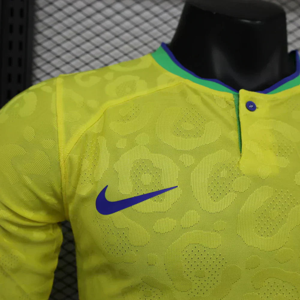 Brasile 2023/2024 Kit Casa Manica Lunga