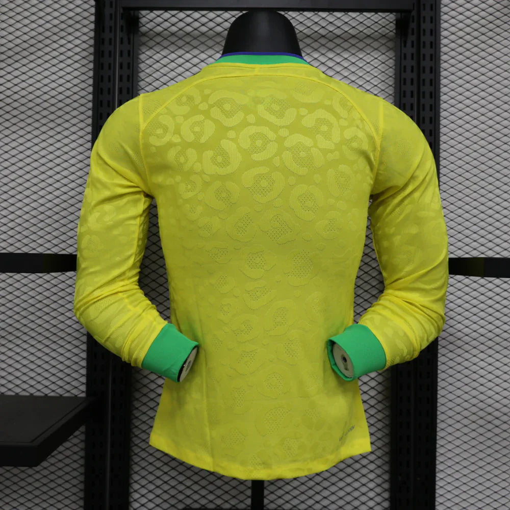 Brasile 2023/2024 Kit Casa Manica Lunga