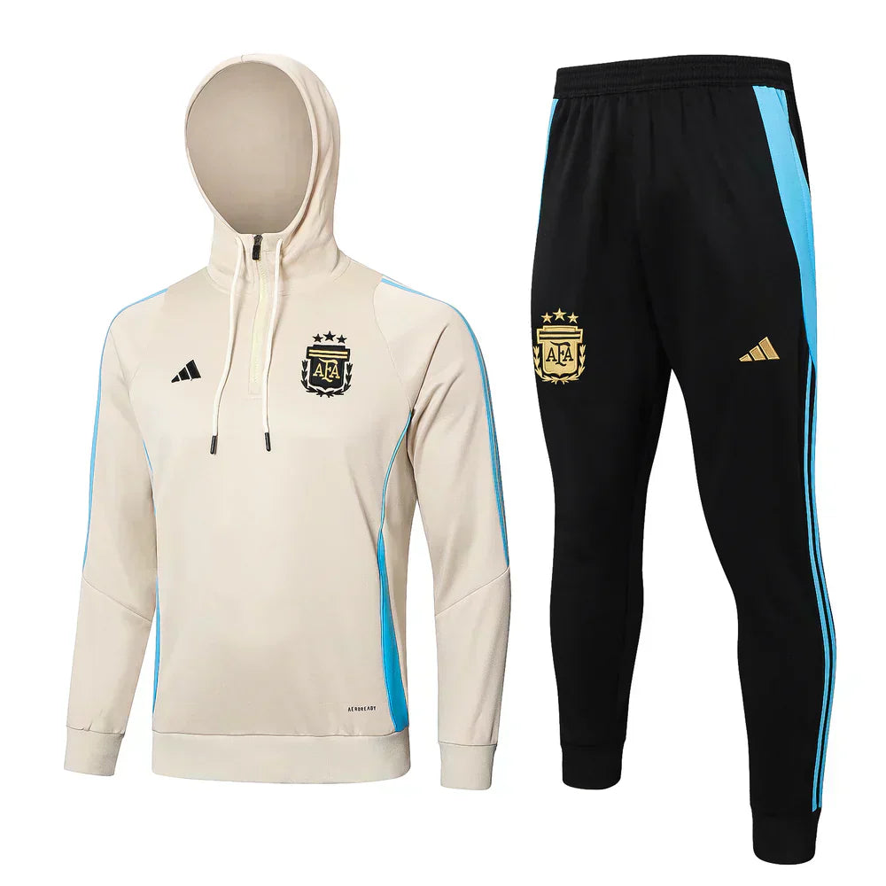 Argentina 2024 Tuta Nera e Beige