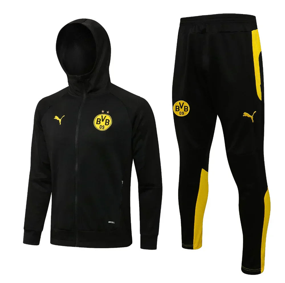 Borussia Dortmund Black and Yellow Chándal III