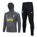 Tuta da jogging Tottenham grigia e nera