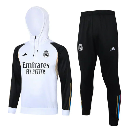 Tuta Real Madrid Bianca e Nera
