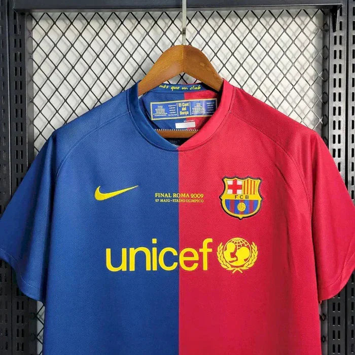 Maglia Barcellona Retrò Casa 2008/2009 Finale UCL
