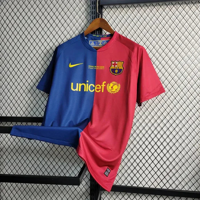 Maglia Barcellona Retrò Casa 2008/2009 Finale UCL