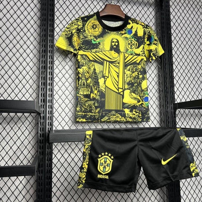 Brazil "Jesus" Yellow Special Edition Kids Size