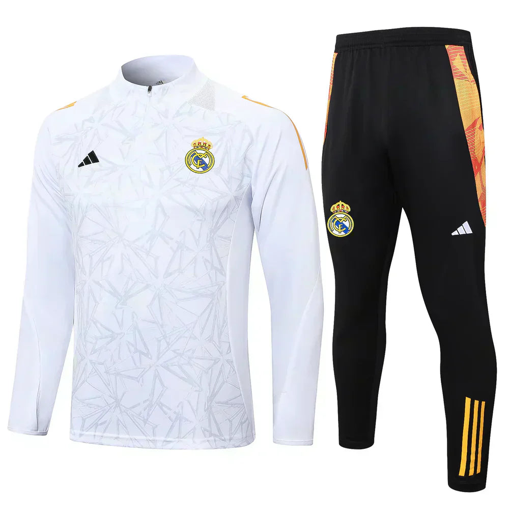 Tuta Real Madrid Bianca e Nera II