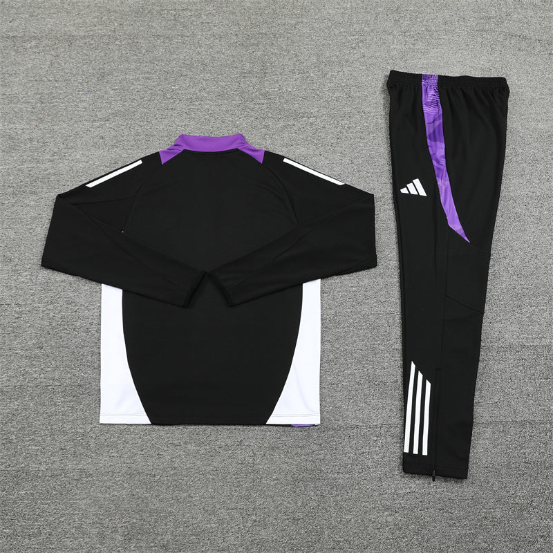 Tuta Real Madrid nera e viola