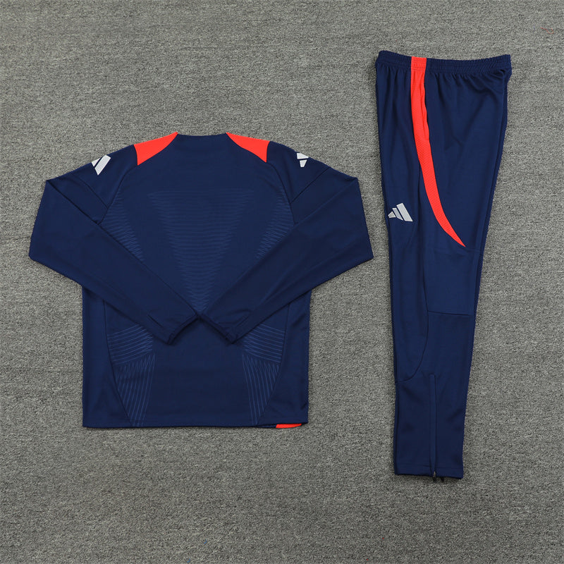 Tuta blu e arancione del Manchester United II