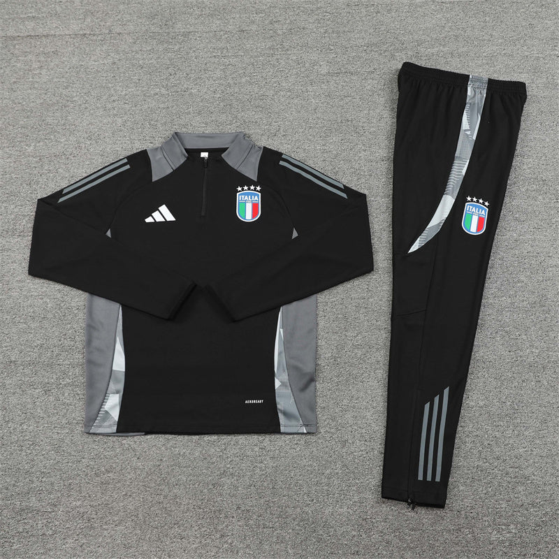 Italia Black and Grey Chándal