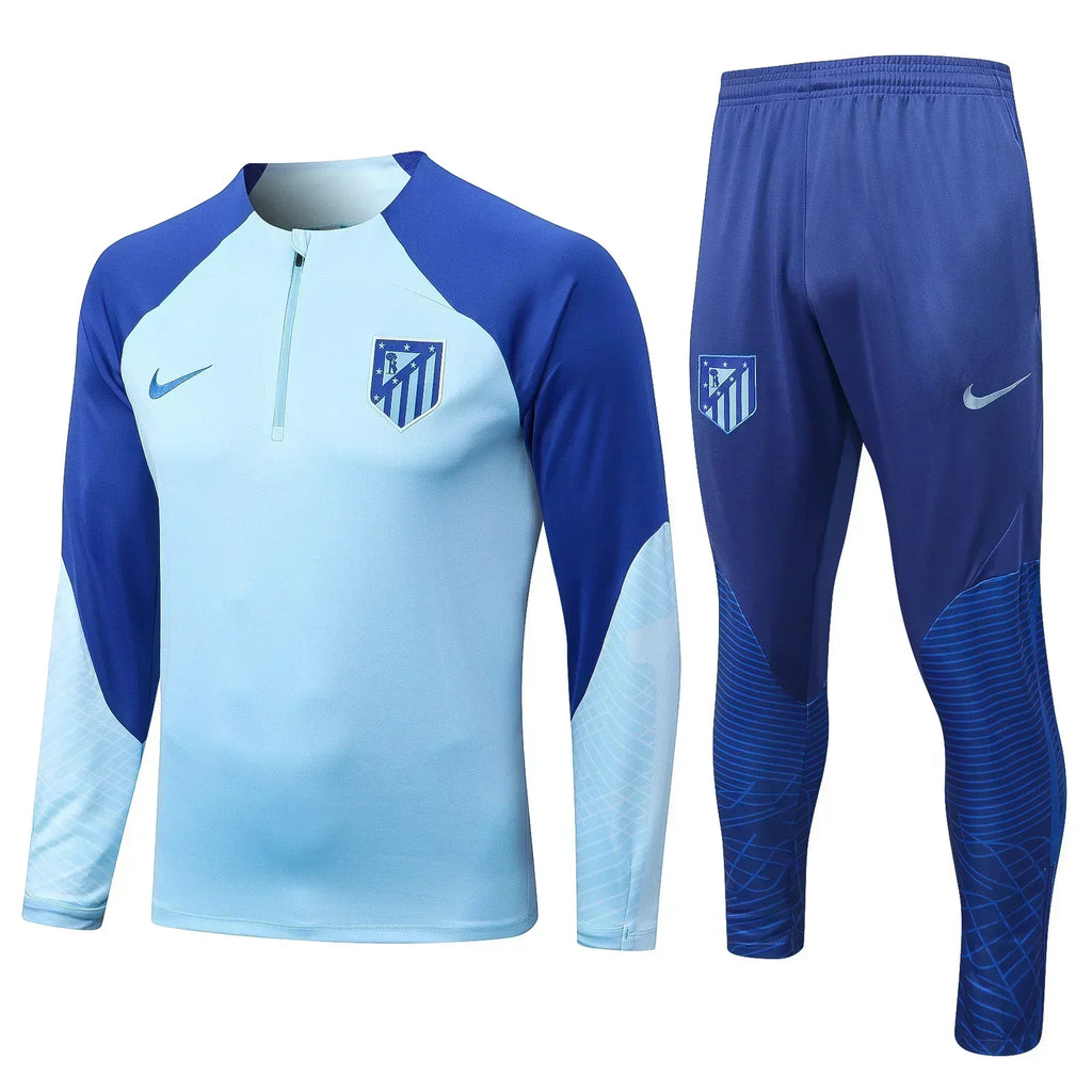 Tuta Atletico Madrid blu e verde menta