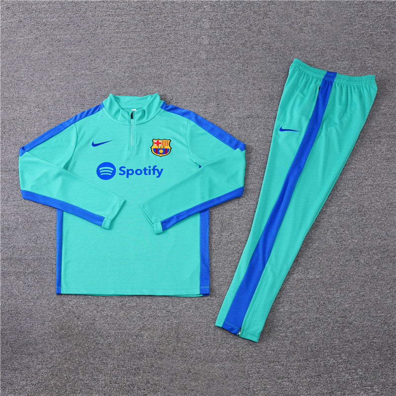 Tuta Barcellona Menta e Azzurro
