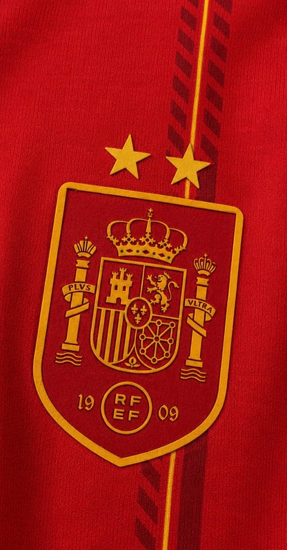 España Local Mundial 2026 DOS ESTRELLAS+ PARCHE CAMPEONES Niño
