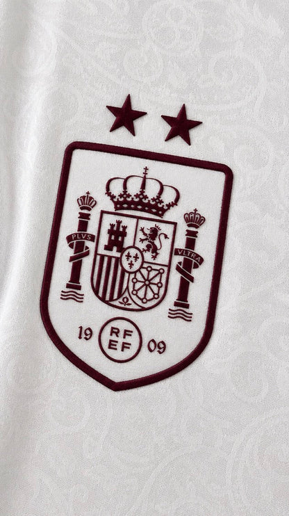 España Visitante Mundial 2026 DOS ESTRELLAS+ PARCHE CAMPEONES Manga Larga