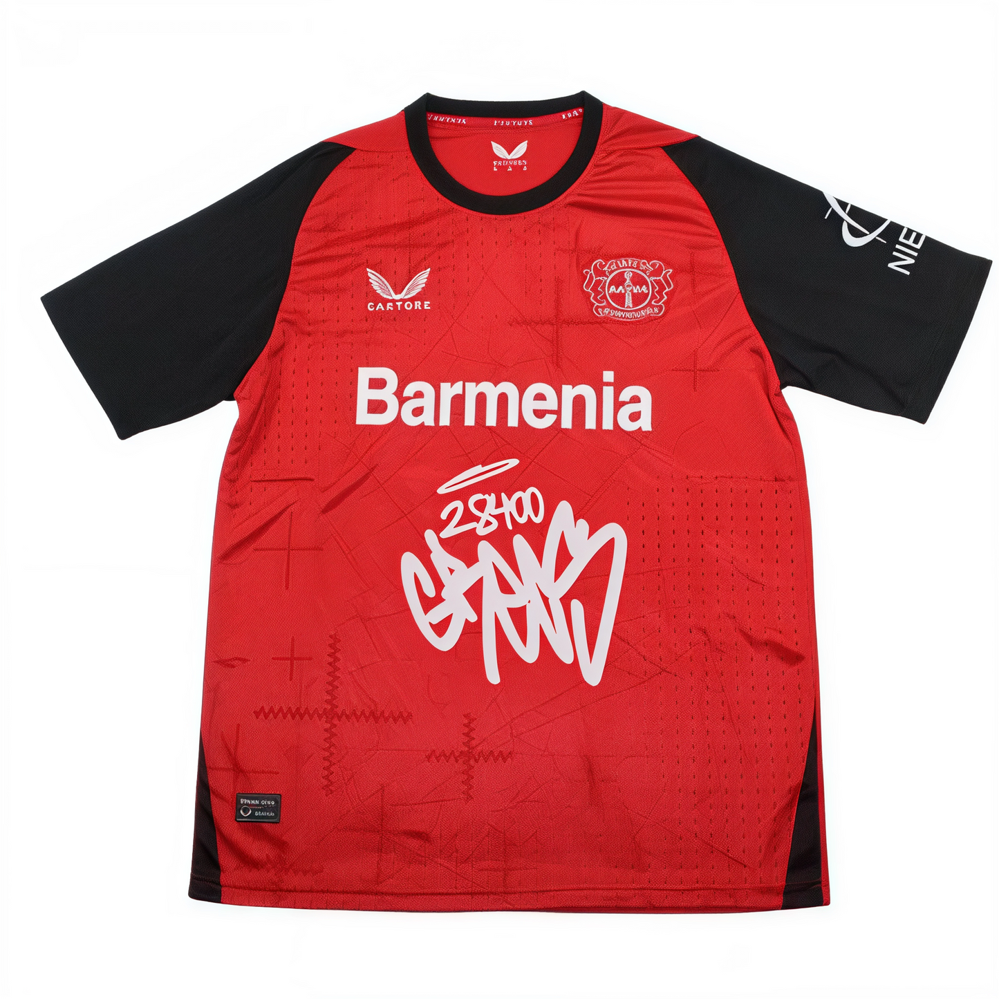 La maglia El Grecas x Leverkusen