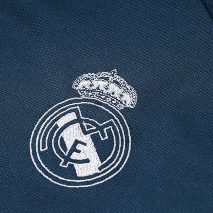 Tuta Real Madrid blu scuro e gialla