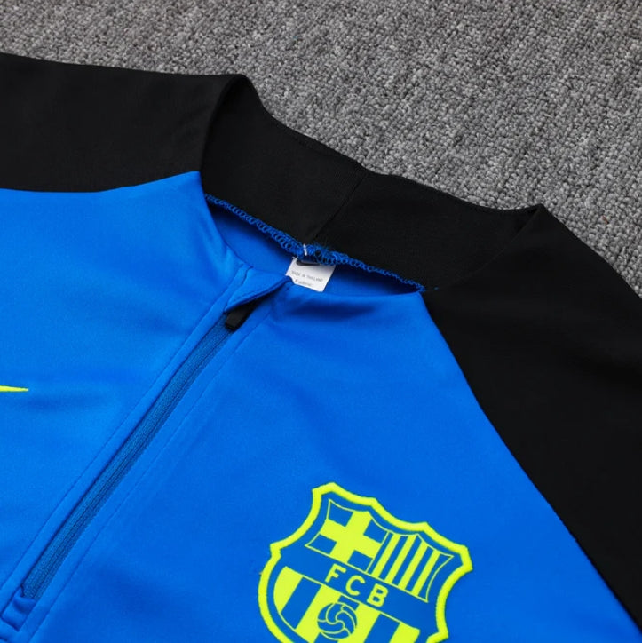 Tuta Barcellona Nera e Blu