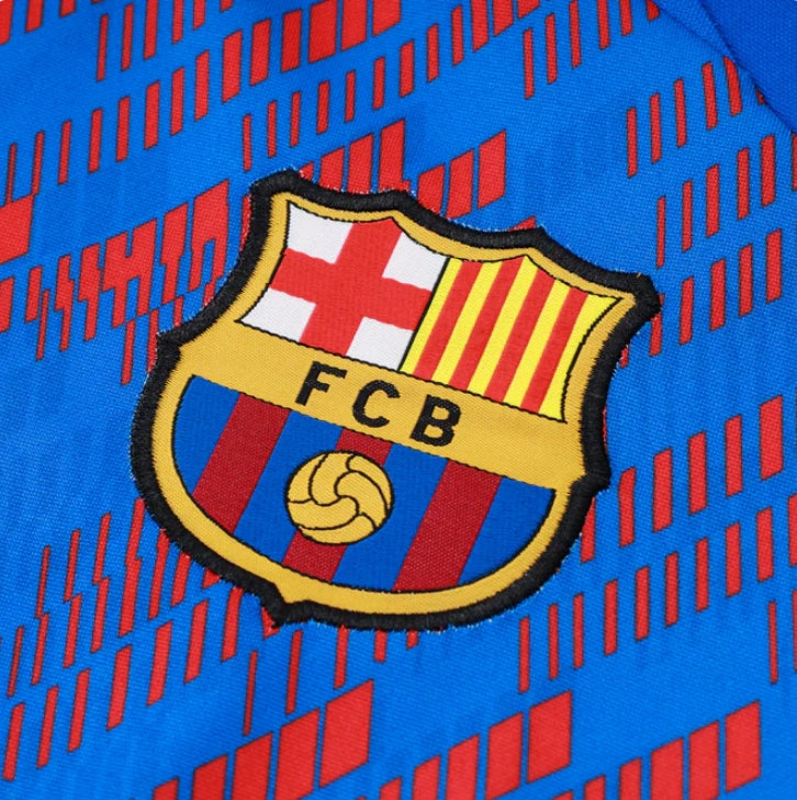 Tuta blu scuro e blu Barcellona