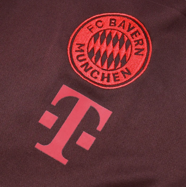 Bayern Monaco Tuta Rosso Scuro