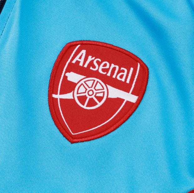 Tuta Arsenal blu scuro e azzurra