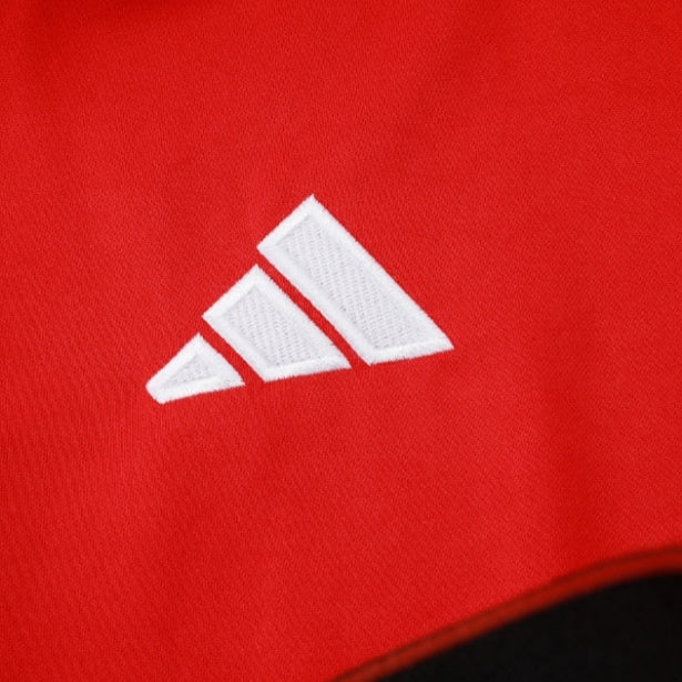 Tuta Manchester United Nera e Rossa