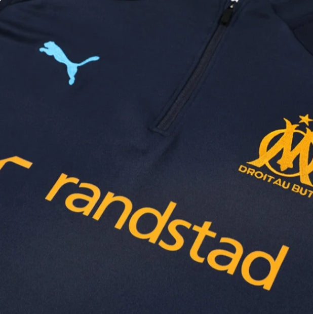 Tuta sportiva blu scuro Olympique Marsiglia