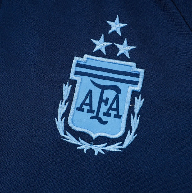 Tuta Argentina viola e blu scuro