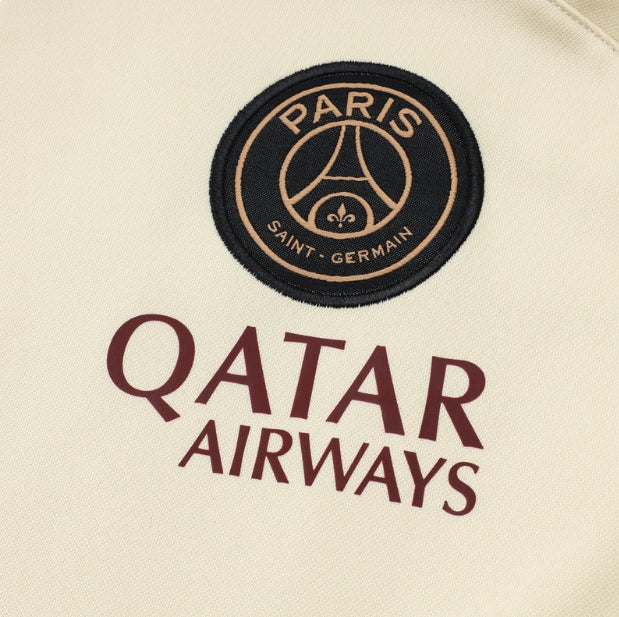 PSG Paris Saint Germain Tuta Beige e Blu Scuro