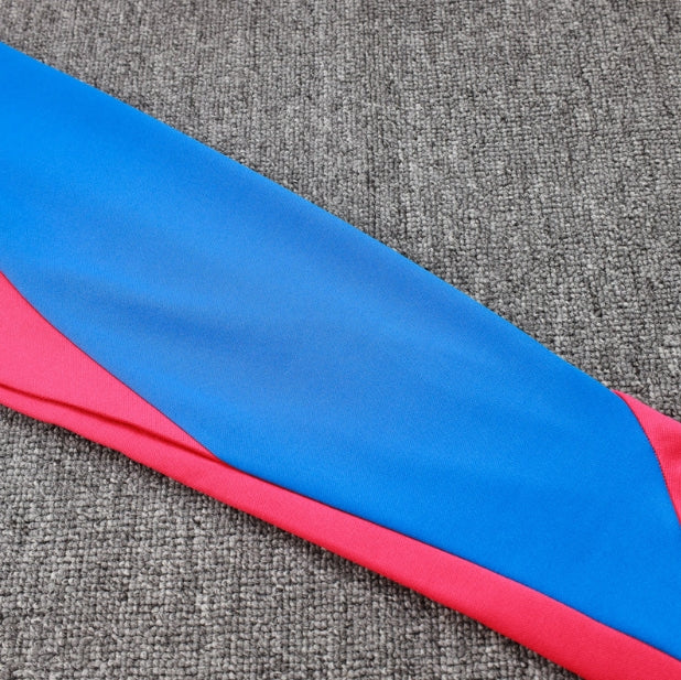 Tuta Barcellona Rosa e Blu Scuro