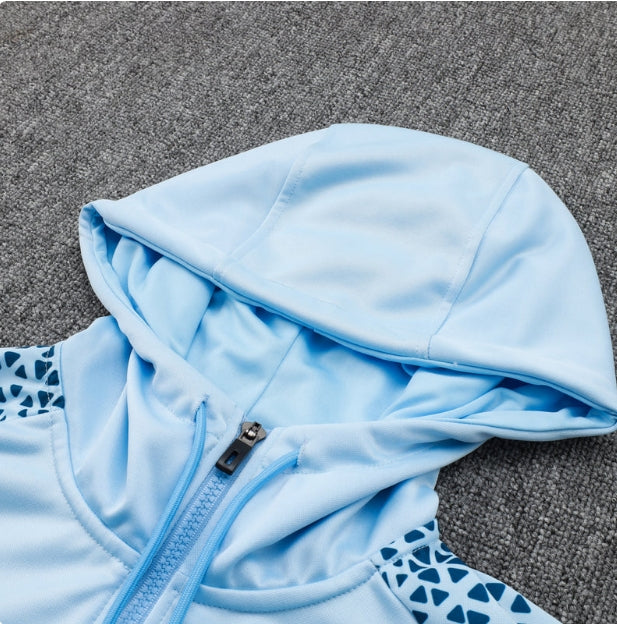 Tuta Manchester City Azzurro e Blu Scuro