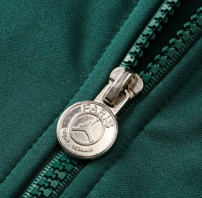 Tuta PSG verde scuro e bianca