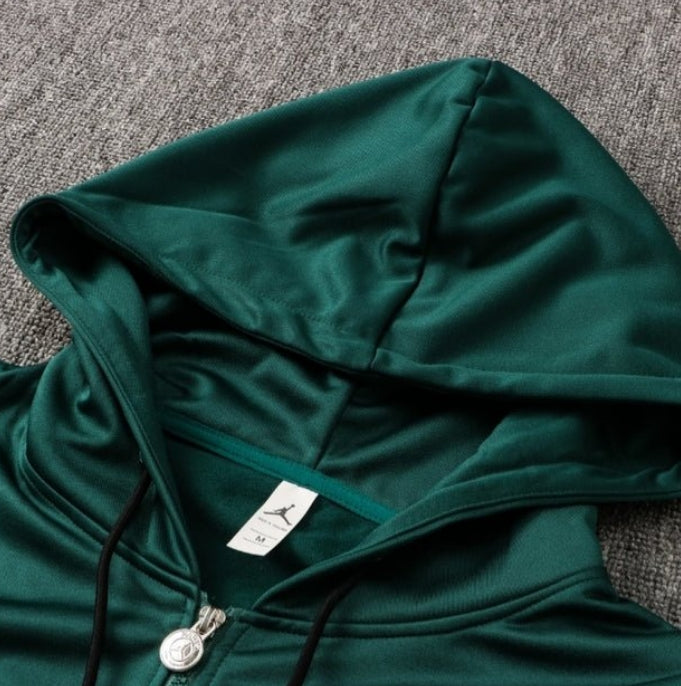 Tuta PSG verde scuro e bianca