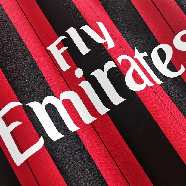 AC Milan Retro 2013-2014 Maglia a maniche lunghe da casa