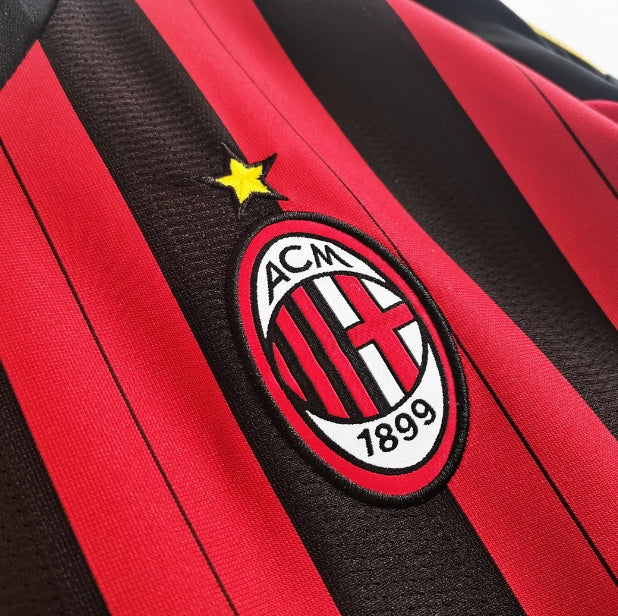 AC Milan Retro 2013-2014 Maglia a maniche lunghe da casa