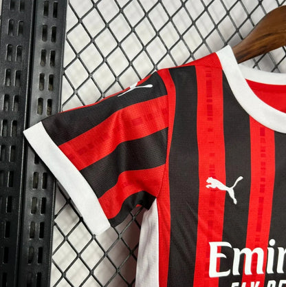AC Milan Home 2024/2025 Kids Size