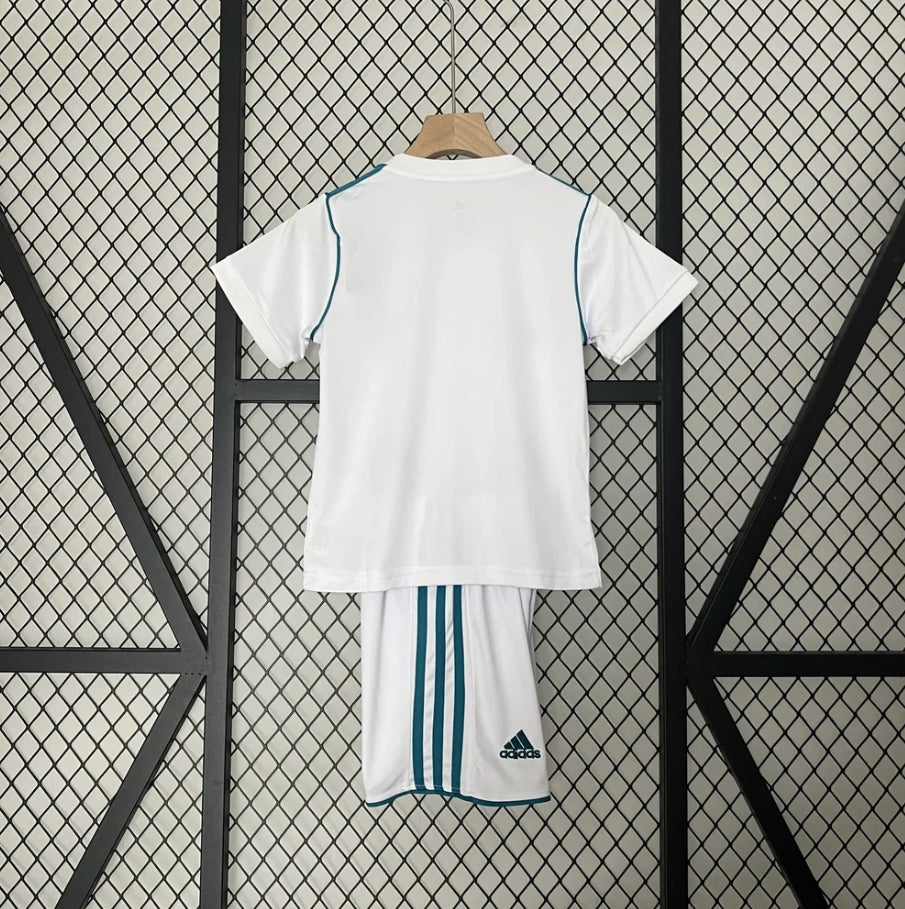 Real Madrid 2017/2018 Home Taglia Bambino