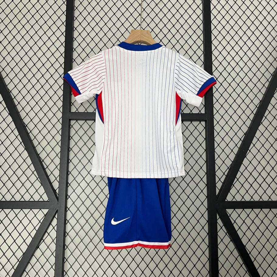 France 2024 Visitante Talla Niño