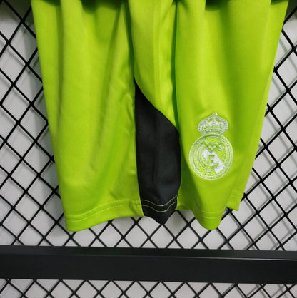 Real Madrid 2023/2024 Goalkeeper Green Talla Niño