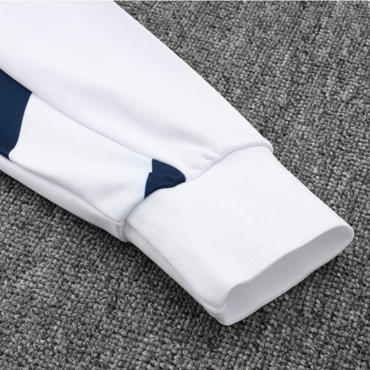 Tuta Real Madrid Nera e Bianca x Blu Scuro