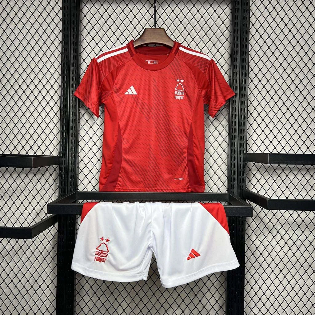 2024-2025 Kit Locale Nottingham Forest Taglia Bambino