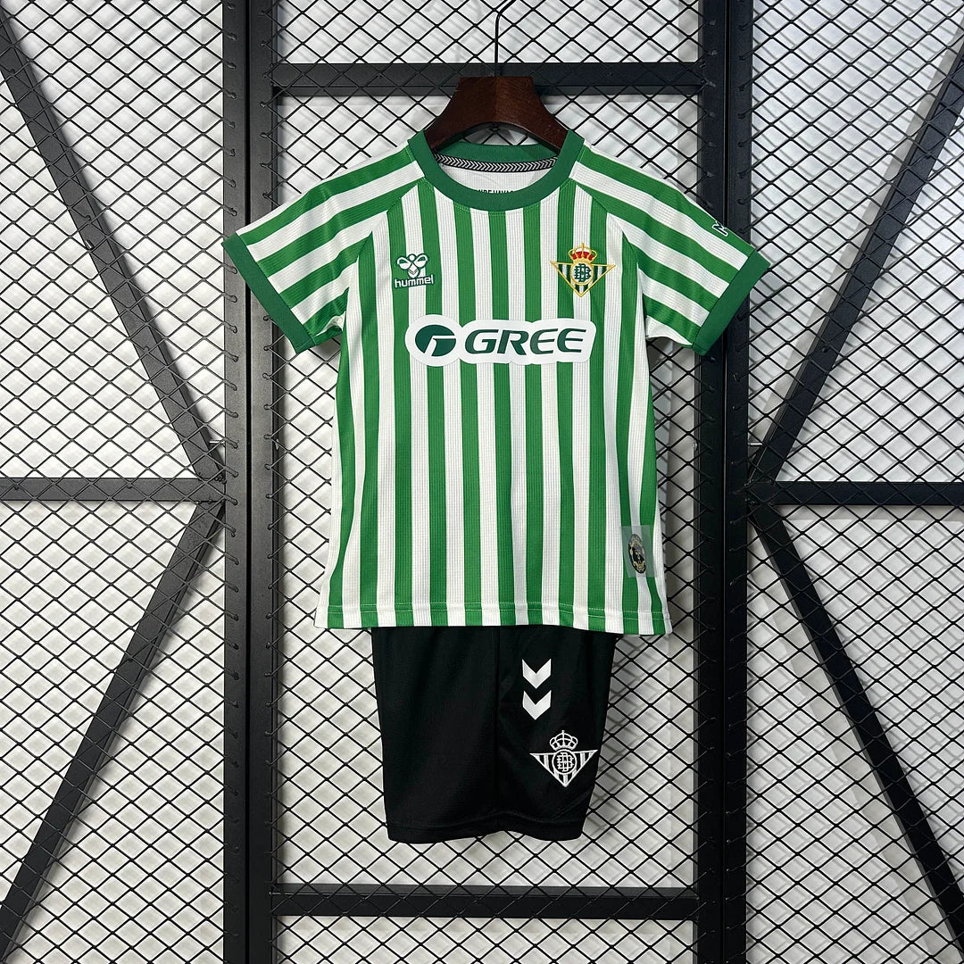2024/2025 Real Betis UEFA Conference League Kit Finale Taglia Bambino