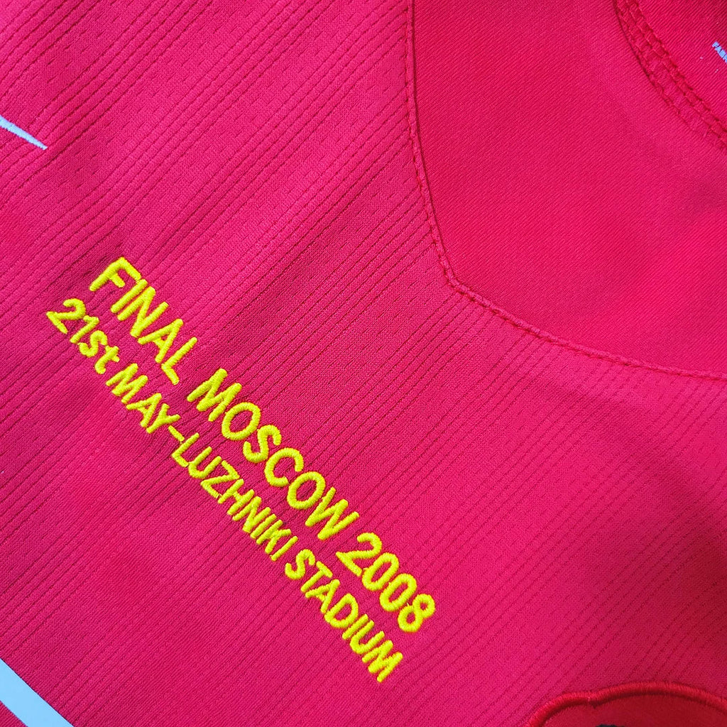 Kit Manchester United Retro 2007/2008 per la UEFA Champions League, versione Home