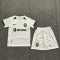 2024-2025 Sporting Lisbon Kit Trasferta Taglia Bambino