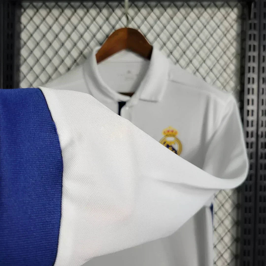 2016/2017 Retro Real Madrid Local Manga Larga