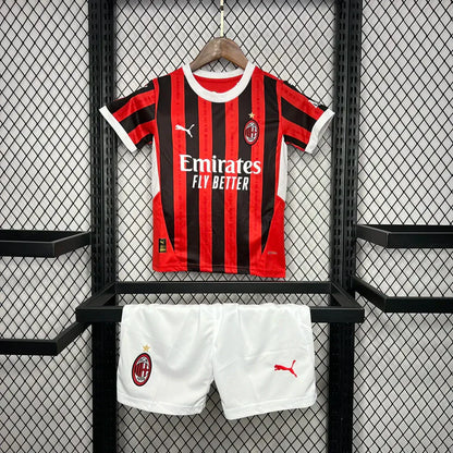 AC Milan Home 2024/2025 Kids Size