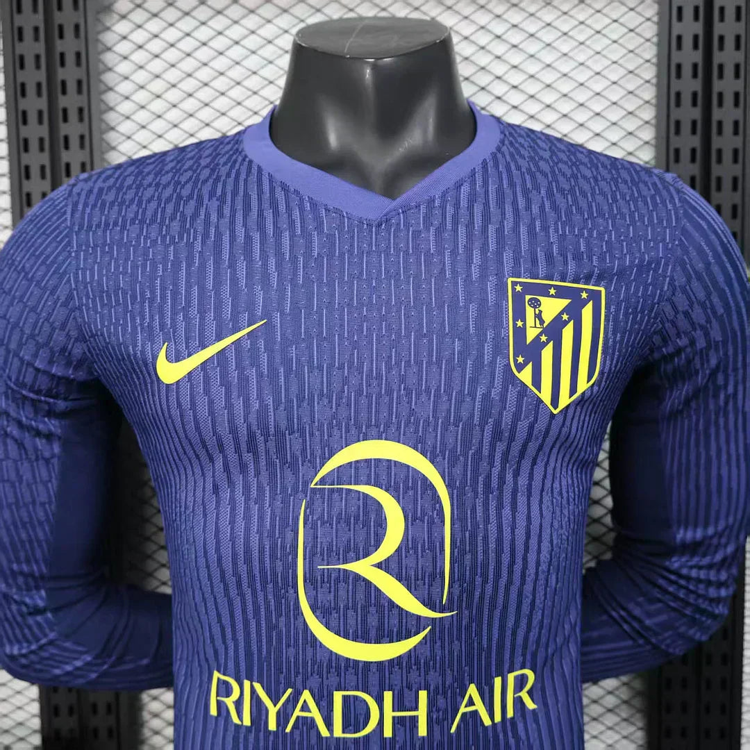 2025/2026 Atletico Madrid Kit Trasferta Manica Lunga