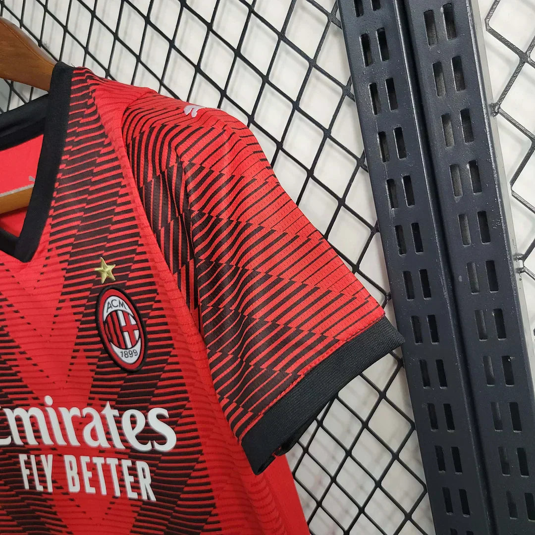 2023/2024 AC Milan Casa Taglia Bambino