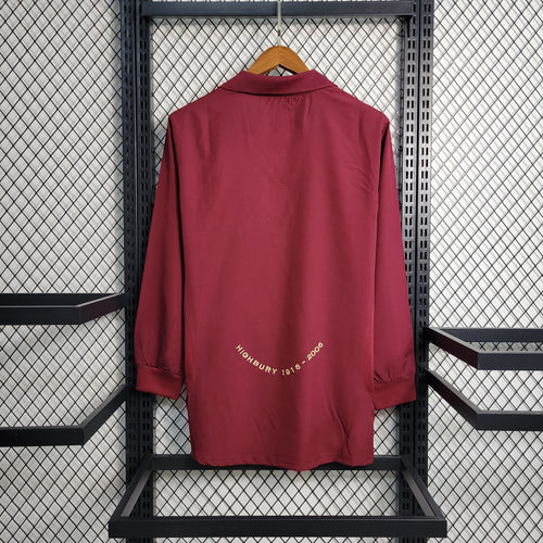 Arsenal retrò 2005-2006 manica lunga da casa