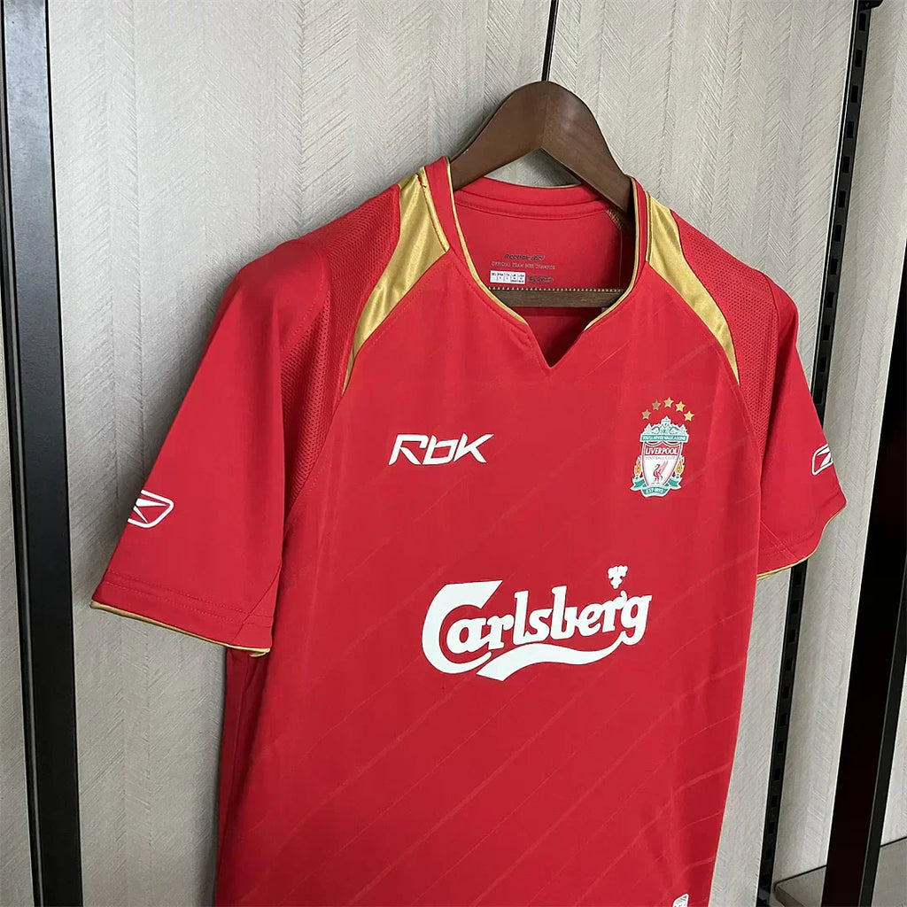 2005-2006 Maglia retrò Liverpool Casa