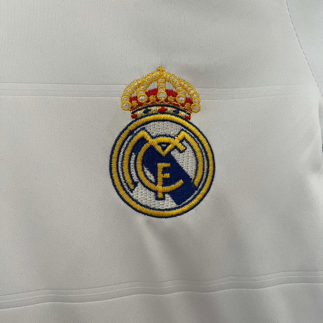 Kit da casa Retro Real Madrid 2013/2014 Taglia Bambino